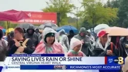 8News team supports American Heart Association at Central Virginia Heart Walk