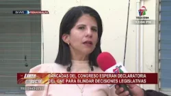 Bancadas del Congreso Nacional esperan declaratoria del CNE para blindar decisiones legislativas