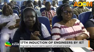 17th Induction of Engineers by IET: Engineering Council warns against unlicensed practice - News