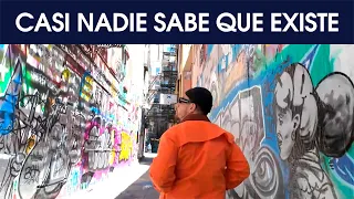 THE SECRET ALLEY IN NEW YORK: Fede Bal visited Freeman Alley