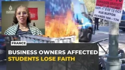 France unrest: Rennes residents count the cost of overnight looting