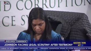 Johnson facing legal scrutiny after testimony