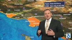 SoCal faces final day of heat, dangerous fire weather