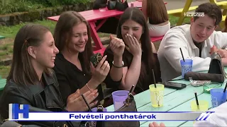 Felvételi ponthatárok – ZTV Híradó 2026-07-24