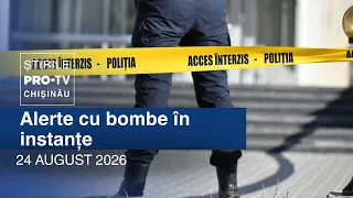 PRO TV News (1:00 PM) | BOMB THREATS IN COURTS | Moldova