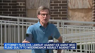 Attorney files civil lawsuit against ICE agent who pled guilty to assault