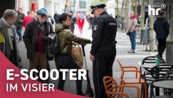 Frankfurt verschärft die Kontrollen bei E-Scootern Frankfurt verschärft die Kontrollen bei E-Scootern