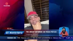 Venezuelan singer Mr. Brian detained by ICE - El Noticiero midday broadcast 10/08/26