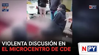 Violent Altercation in Downtown Ciudad del Este