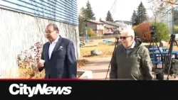 Alberta NDP leader Nenshi votes in advance poll ahead of Alberta referendum