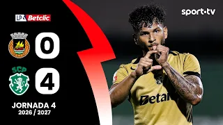 Resumo: Rio Ave 0-4 Sporting - Liga Portugal Betclic | sport tv
