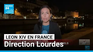 Léon XIV part à Lourdes faire face aux victimes d'abus sexuels • FRANCE 24