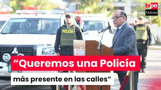 Mininter fortalece capacidad operativa de la PNP con 43 nuevas camionetas