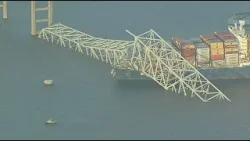 WATCH: Baltimore Key bridge collapses after collision with cargo ship
