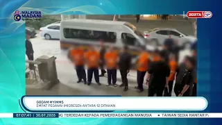 30 JULAI 2026 - BERITA PAGI-GODAM MYIMMS: EMPAT PEGAWAI IMIGRESEN ANTARA 12 DITAHAN