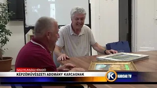 KÉPZŐMŰVÉSZETI ADOMÁNY KARCAGNAK