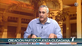 Gabriel Diez announces the creation of his political party Fuerza Ciudadana