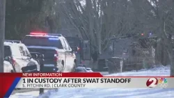 1 in custody after SWAT standoff in Clark County