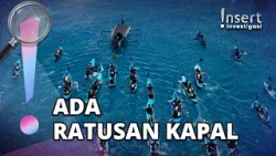Ratusan Warga Larantuka Arak-arakan Tuan Meninu di Laut