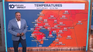 10 Tampa Bay Weather: Saturday midday forecast | Sept. 5, 2026