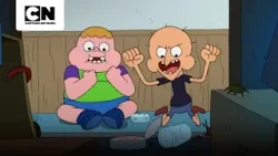 RISADAS QUE NASCEM DE UMA AMIZADE DE VERDADE | CLARÊNCIO. O OTIMISTA | CARTOON NETWORK