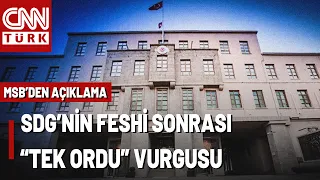 BREAKING NEWS | MoND Statement on SDF Disarming: “We Are Pleased With the Dissolution of the SDF”