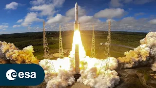 From integration to liftoff: Ariane 6’s most powerful launch so far