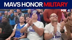 Mavs honor military with "Seats for Heroes" game