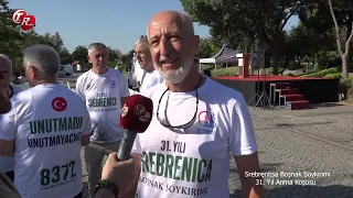 SREBRENICA BOSNIAN GENOCIDE 31ST ANNIVERSARY COMMEMORATION RUN