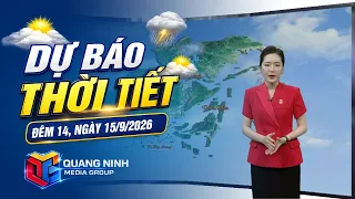 Weather Forecast for the Night of September 14 and Day of September 15, 2026