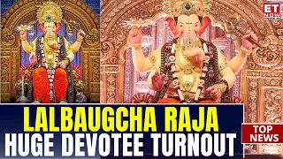 Ganesh Chaturthi 2026: Lalbaugcha Raja Sees Huge Devotee Turnout As Mumbai Celebrates! | ET Now