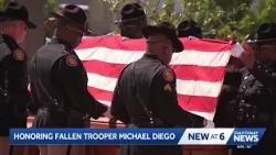 Florida Highway Patrol honors fallen trooper Michael Diego at funeral service Saturday