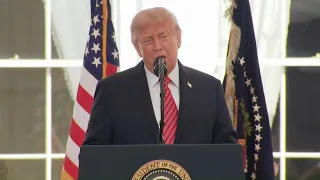 Here’s what Trump said about reunification during his trip to Ireland