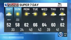 First Alert Weather Extra: Your Super 7 Day forecast