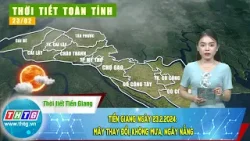 Tiền Giang ngày 23.2.2024: mây thay đổi, không mưa, ngày nắng