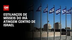 Estilhaços de míssil do Irã danificam prédio de enviados dos EUA em Israel | AGORA CNN