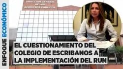 Escribanos cuestionan “improvisación” en la implementación del Registro Unificado Nacional Escribanos cuestionan “improvisación” en la implementación del Registro Unificado Nacional