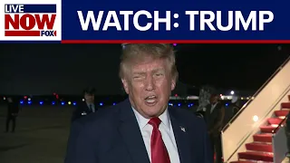 Trump takes questions before leaving for Ireland