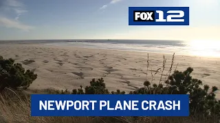 Small plane crashes off Newport coast, search underway for missing pilot