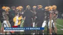 High School Football: John Marshall vs Brooke 10.16.26