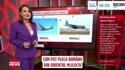 Situația zborurilor din Orientul Mijlociu, complicată. E necesar un „pod aerian” pentru a evacuări