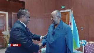 Le Chef de l’État reçoit le Gouverneur de Banadir et Maire de Mogadiscio Hassan Mohamed Muungaab