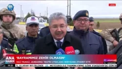 Vali Erdinç Yılmaz, sahada görev yapan emniyet mensuplarını ziyaret etti