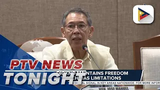 Rep. Diokno maintains freedom of speech has limitations