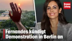 Fernandes kündigt Demonstration in Berlin an | krone.tv NEWS Fernandes kündigt Demonstration in Berlin an | krone.tv NEWS