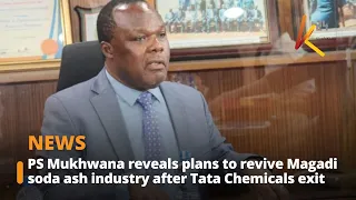 PS Mukhwana reveals plans to revive Magadi soda ash industry after Tata Chemicals exit