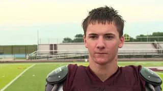 Gabe McDevitt full interview at Columbia City Eagles football practice on 8/11/26
