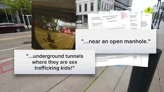 Man charged with felonies after crawling from manhole, attacking shuttle driver