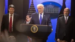 Donald Trump va imposer en remplacement des droits de douane de 10 % sur les importations Donald Trump va imposer en remplacement des droits de douane de 10 % sur les importations