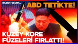 ASYA ATEŞ ÇEMBERİ! Kuzey Kore Çok Sayıda Füze Attı! ABD ve Güney Kore Tetikte!